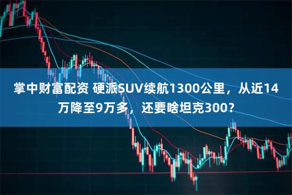 掌中财富配资 硬派SUV续航1300公里，从近14万降至9万多，还要啥坦克300？